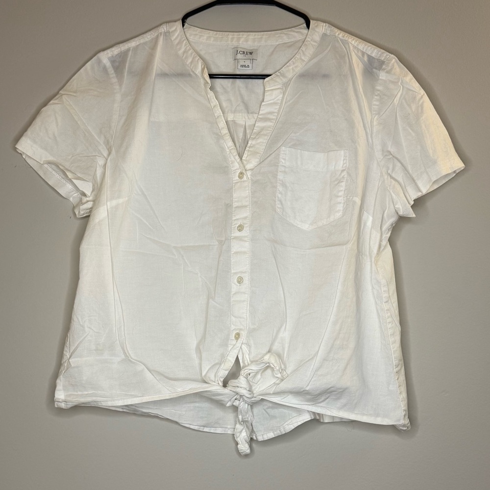 J. Crew Tie Top